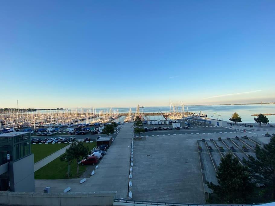 Appartamento Panoramablick Und Den Strand Direkt Vor Der Tuer Kiel Esterno foto